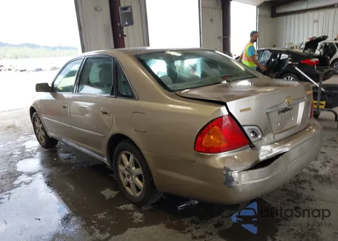 2002 Toyota Avalon Xls from USA, damaged, VIN 4T1BF28B92U239353